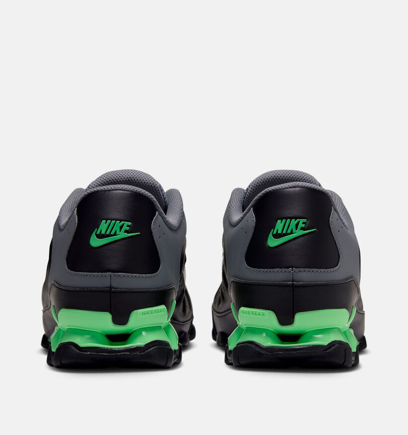 Nike Reax TR Baskets en Noir/Vert pour hommes (376141)