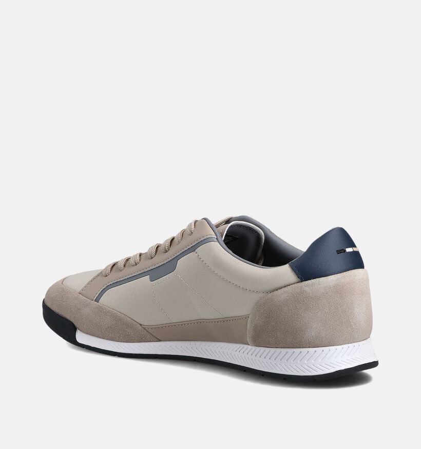 BOSS Beige Veterschoenen voor heren (359090) - geschikt voor steunzolen