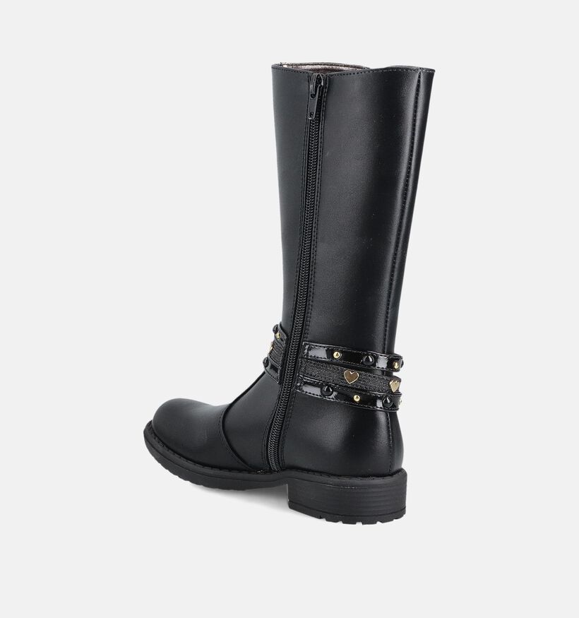 Asso Bottes hautes en Noir pour filles (364570)