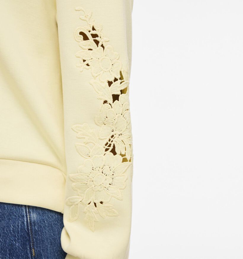 Vila Siffi Sweater en Jaune pour femmes (369492)