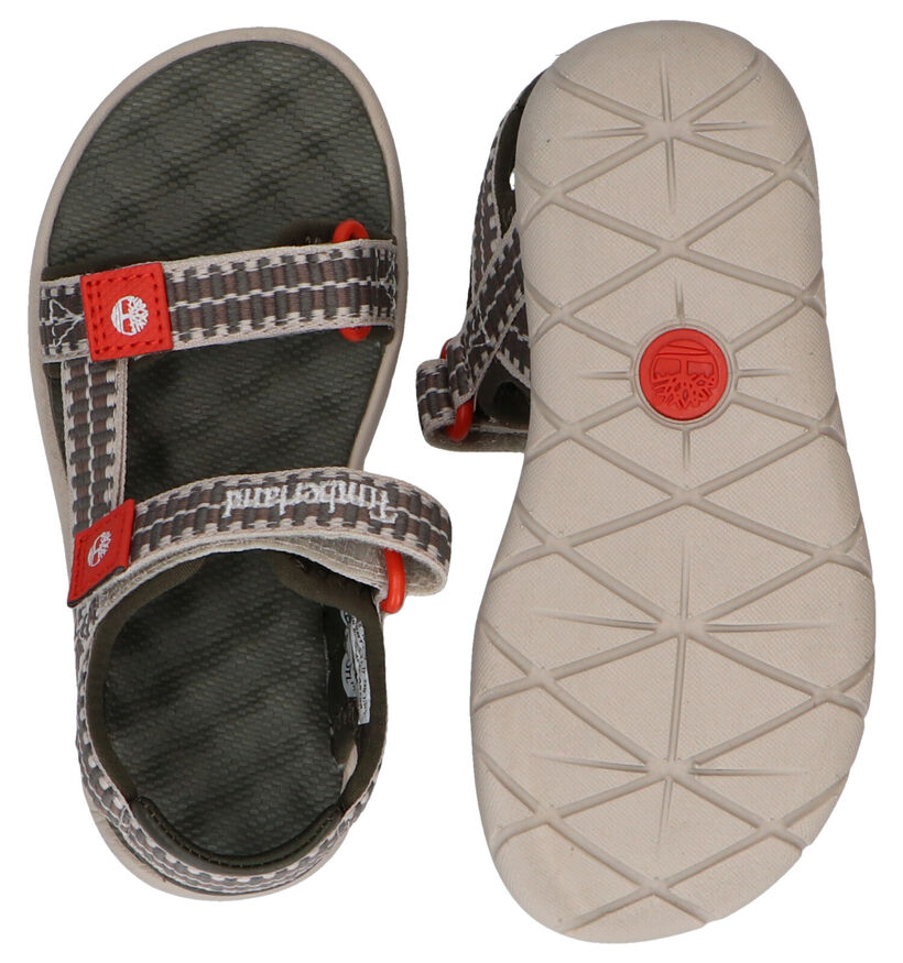 Timberland Perkins Row Webbing Groene Sandalen voor jongens (305833)