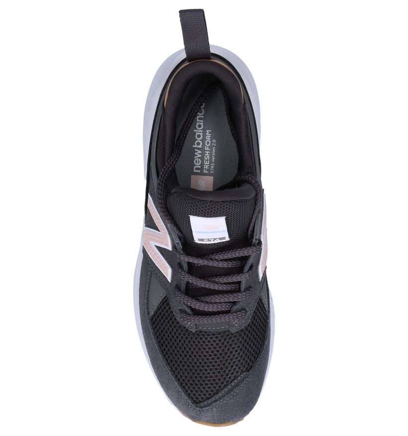 574 Baskets sportives en Gris foncé en textile (249887)
