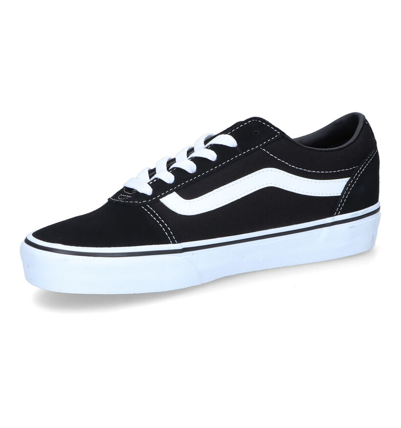 Vans Ward Baskets de skate en Noir pour femmes (327994)