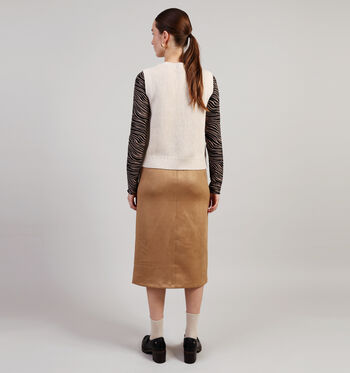 JDY Vesten Beige/Blauw