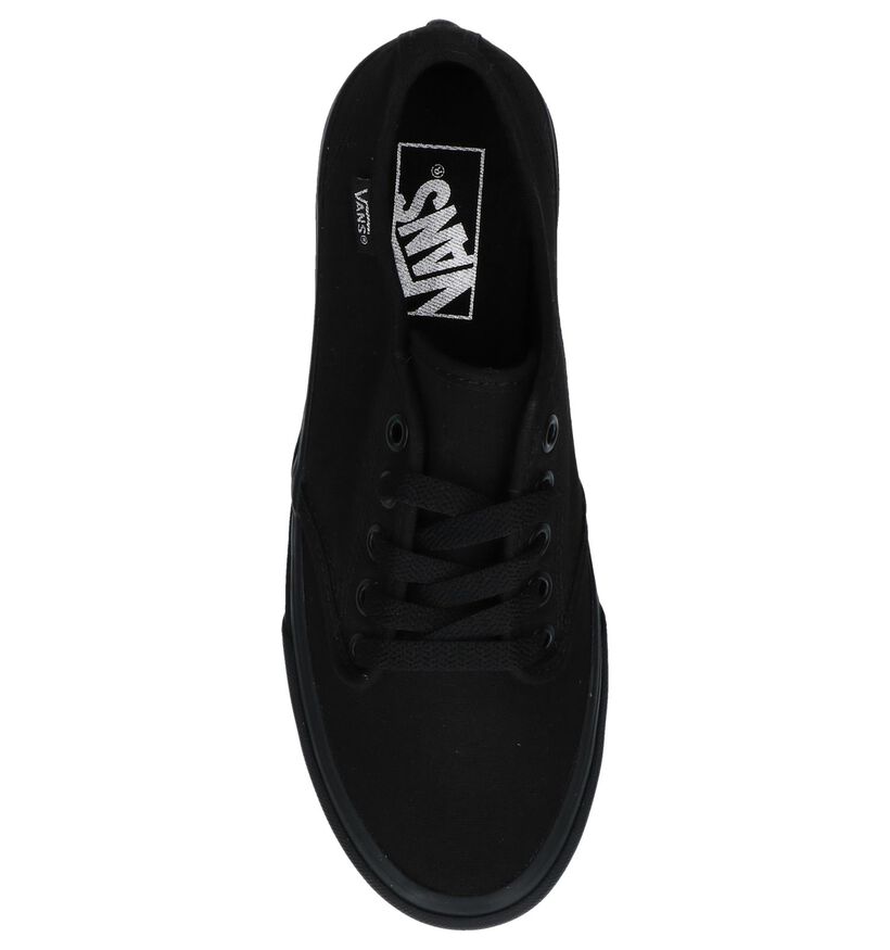 Vans Camden Stripe Zwarte Skateschoenen in stof (253465)