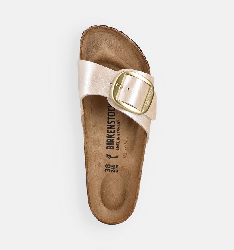 Birkenstock Madrid Big Buckle Graceful Pearl Parelmoer Slippers voor dames (369530)