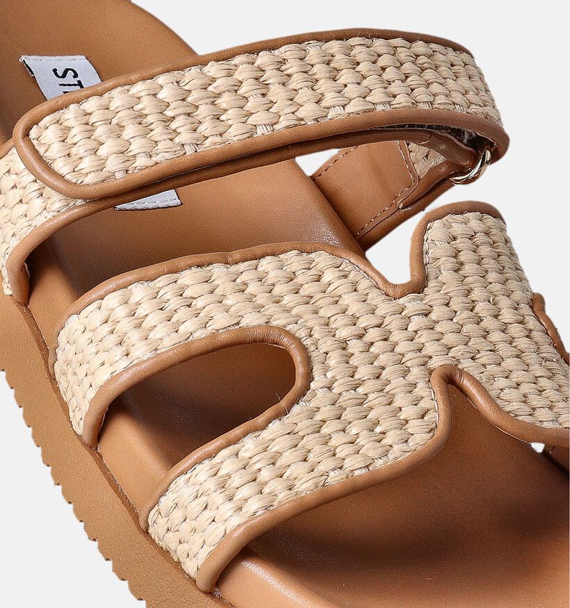 Steve Madden Missile Nu-pieds en Camel pour femmes (353594)