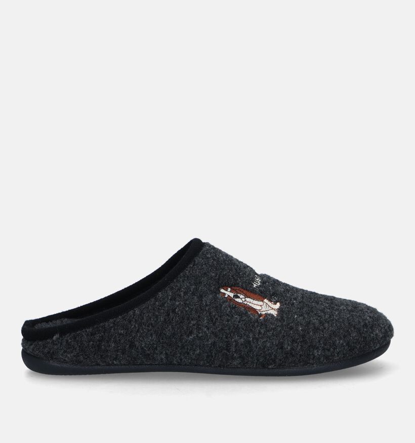 Hush Puppies Denox Zwarte Pantoffels voor heren (330014)