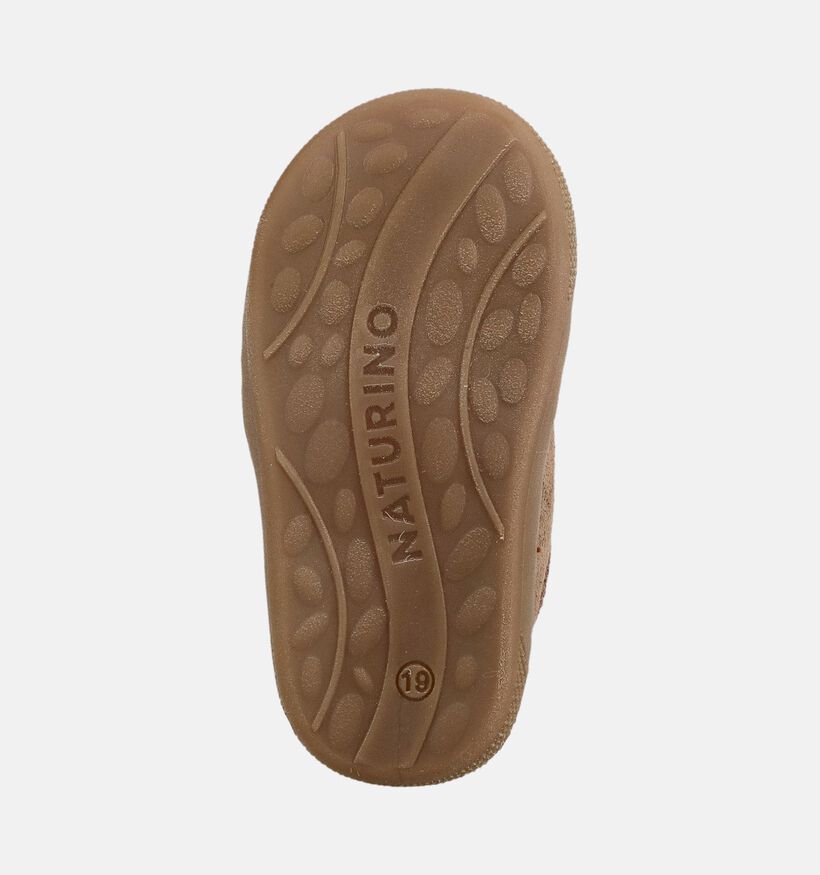 Naturino Cocoon Wide Baskets montantes en Brun pour gar&ccedil;ons (380182) - pour semelles orthop&eacute;diques