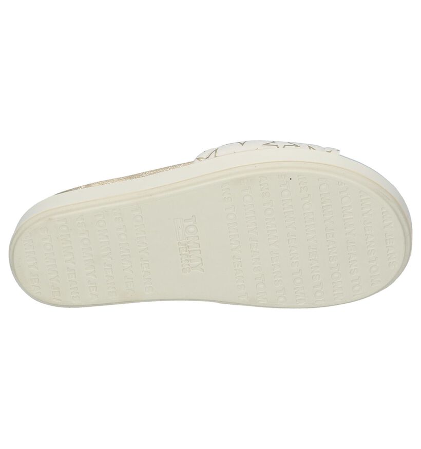Witte Badslippers Tommy Hilfiger Jeans, , pdp