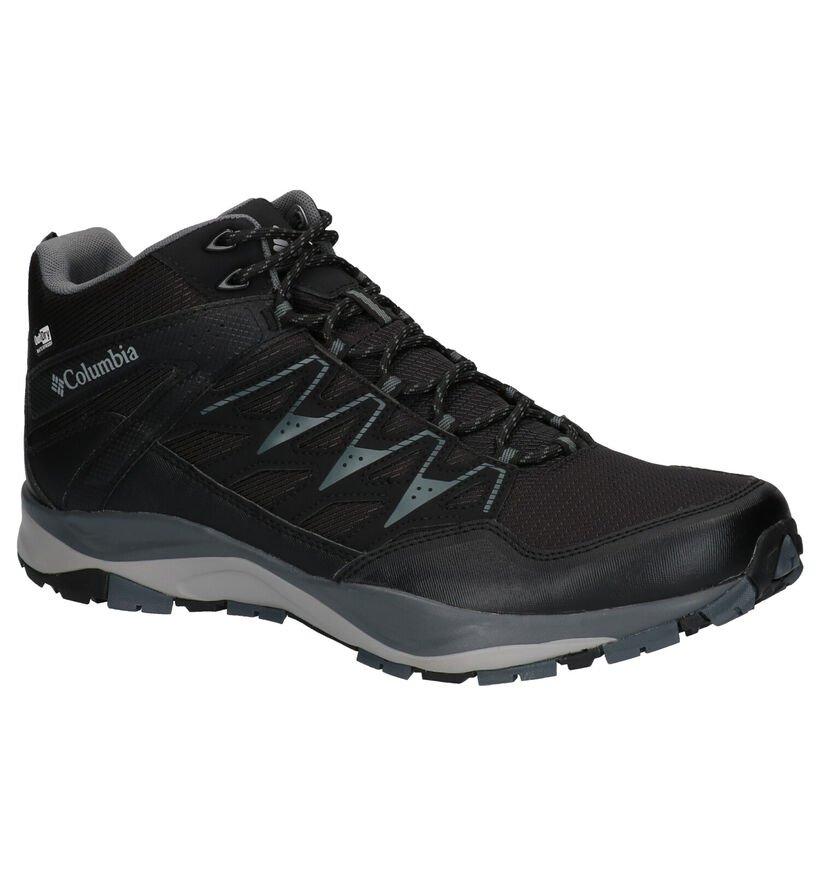 Columbia Wayfinder Outdry Chaussures de randonnée en Noir en textile (252838)