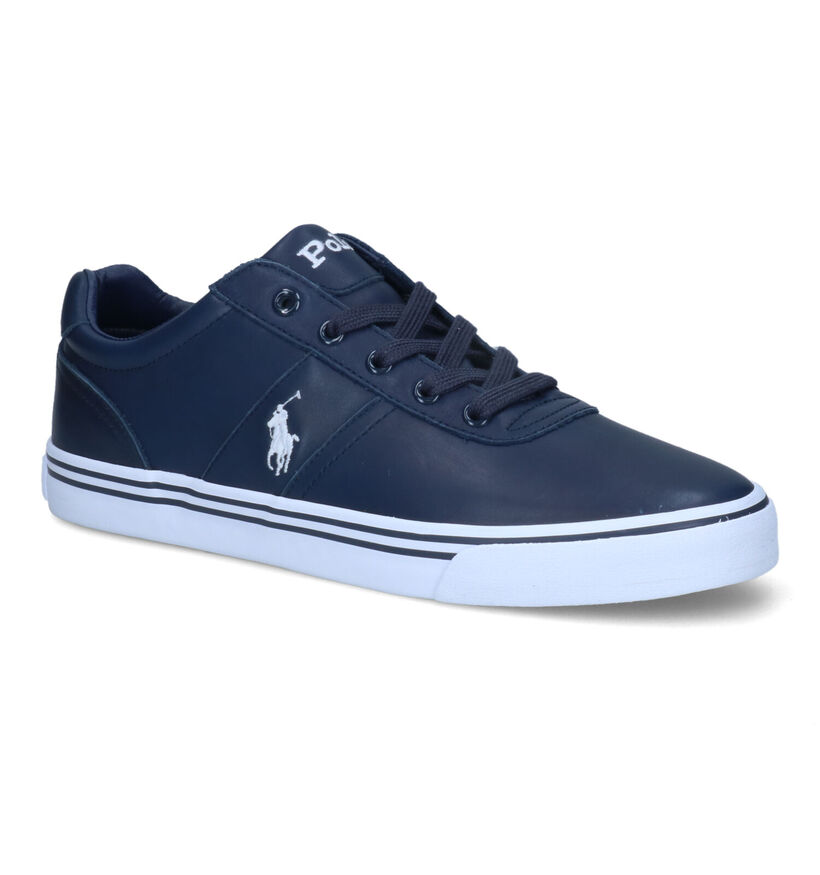 Polo Ralph Lauren Hanford Zwarte Veterschoenen voor heren (313109) - geschikt voor steunzolen