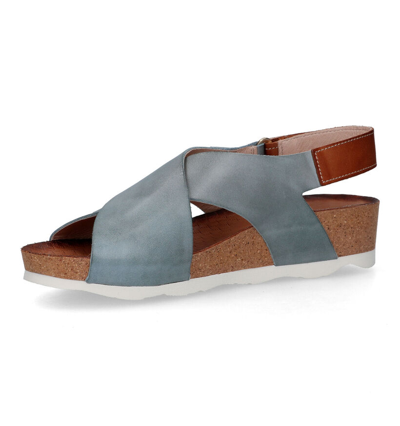 Pikolinos Mahon Blauwe Sandalen voor dames (354677)