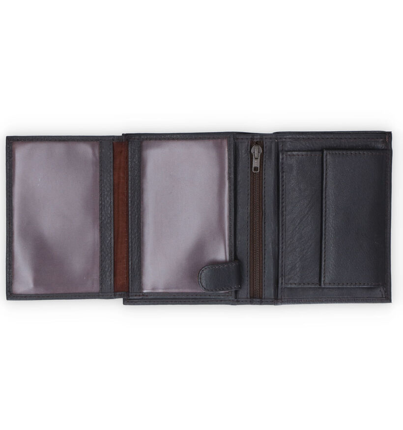 Euro-Leather Portefeuille en Noir pour hommes (353561)