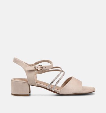 Marco Tozzi Sandales Beige/Bleu