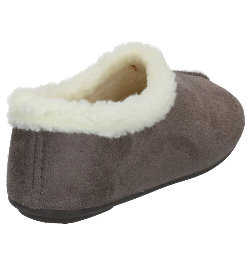 Hampton Bays Grijze Pantoffels in stof (299865)