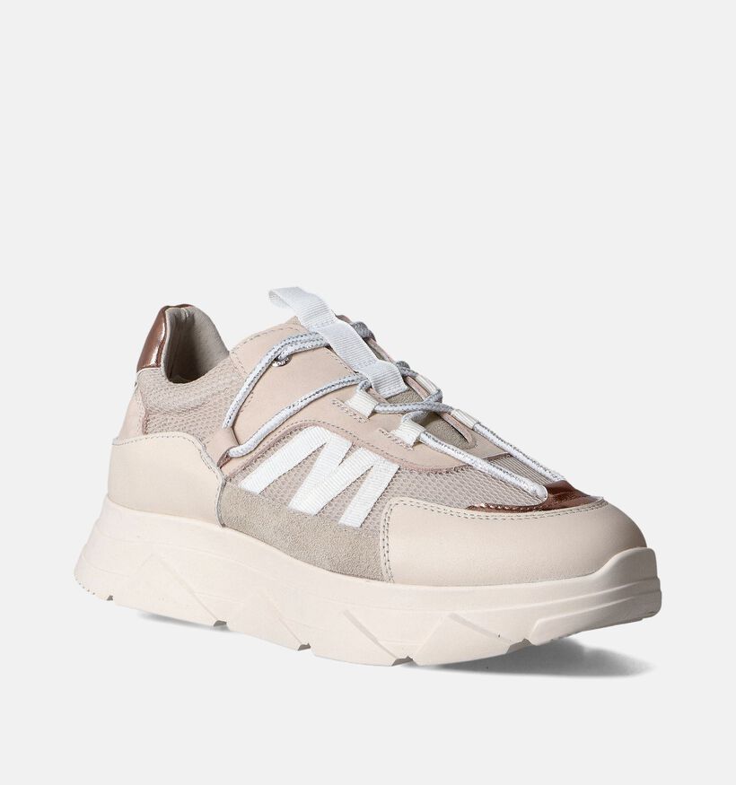 Tango Kady Fat Beige Sneakers voor dames (362956) - geschikt voor steunzolen