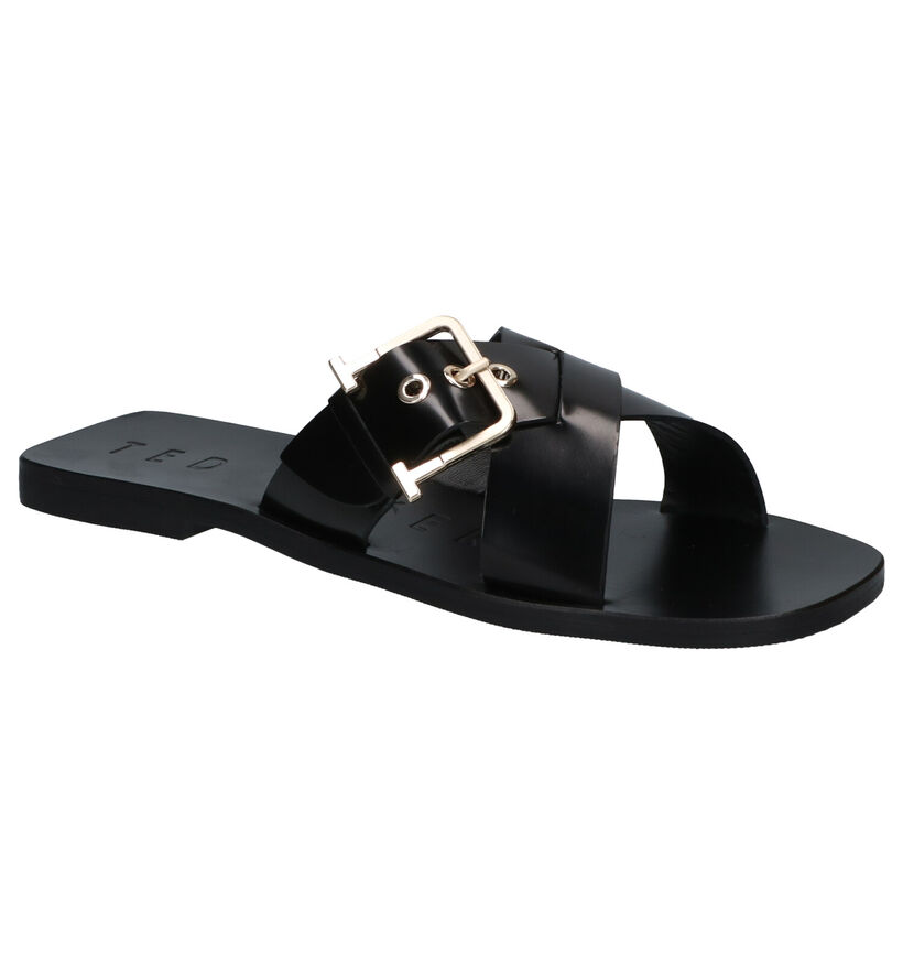 Ted Baker Joseei Mules en Noir en cuir (286910)