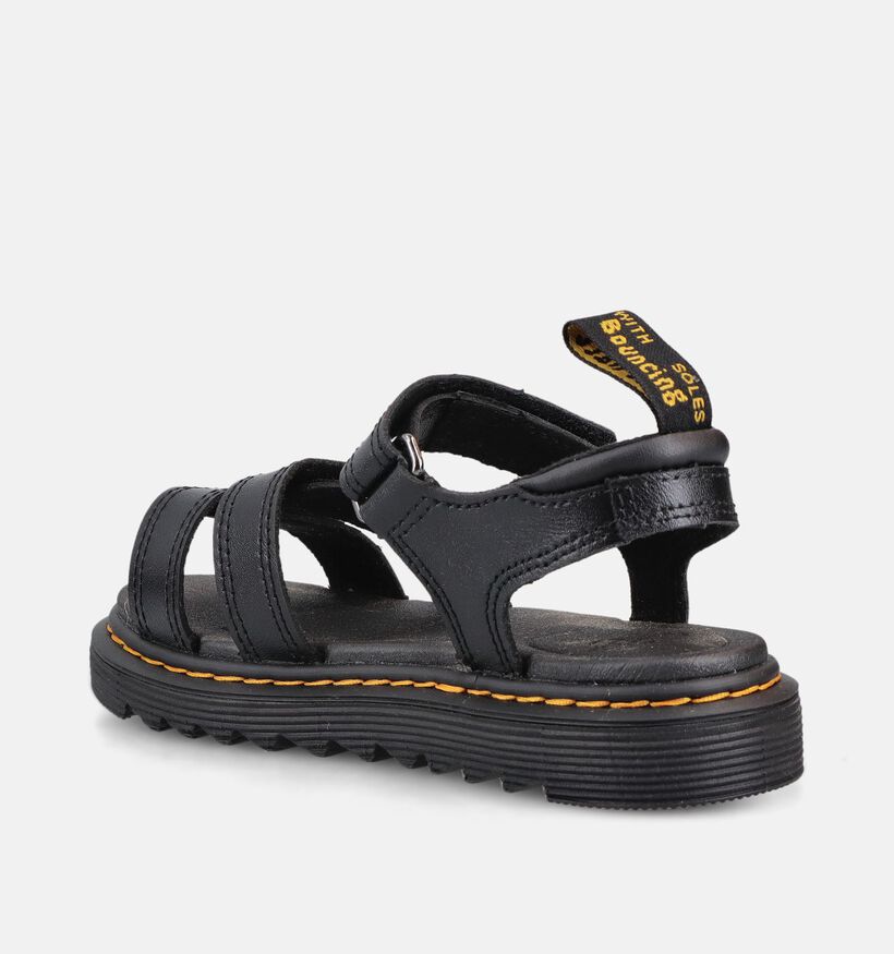 Dr. Martens Klaire Zwarte Sandalen voor meisjes (368639)