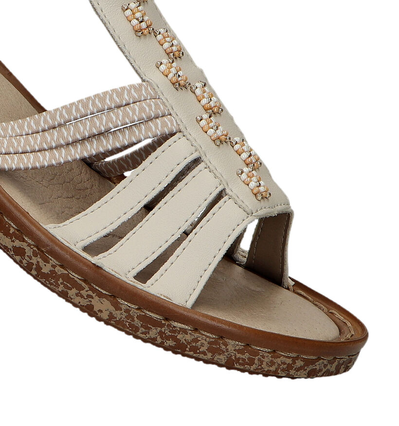 Rieker Beige Sandalen voor dames (339078)