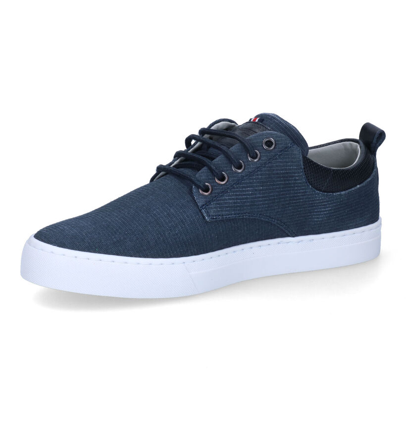 Bullboxer Chaussures à lacets en Bleu foncé pour hommes (302209) - pour semelles orthopédiques