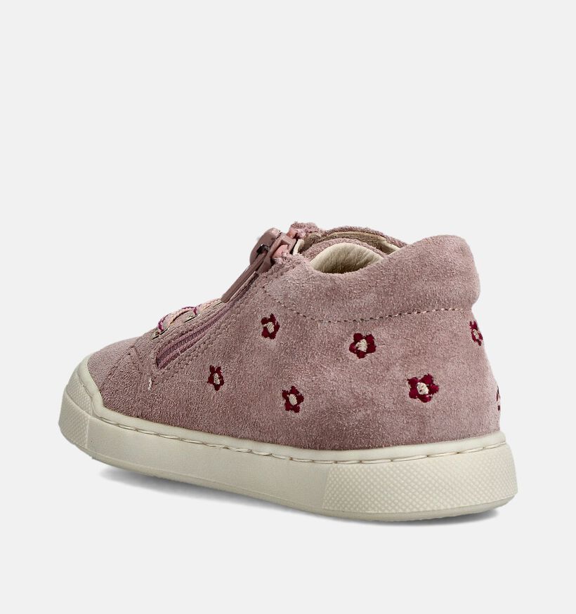 Falcotto Daisies Roze Hoge Veterschoenen voor meisjes (364198)