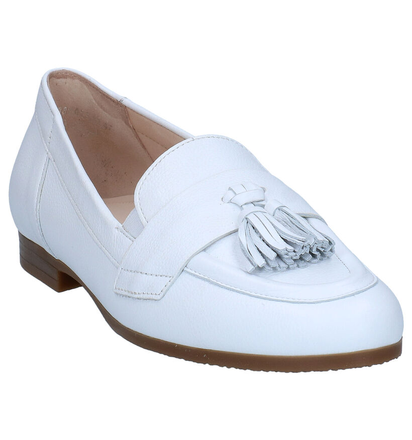 Comfort Loafers en Blanc en cuir (287752)