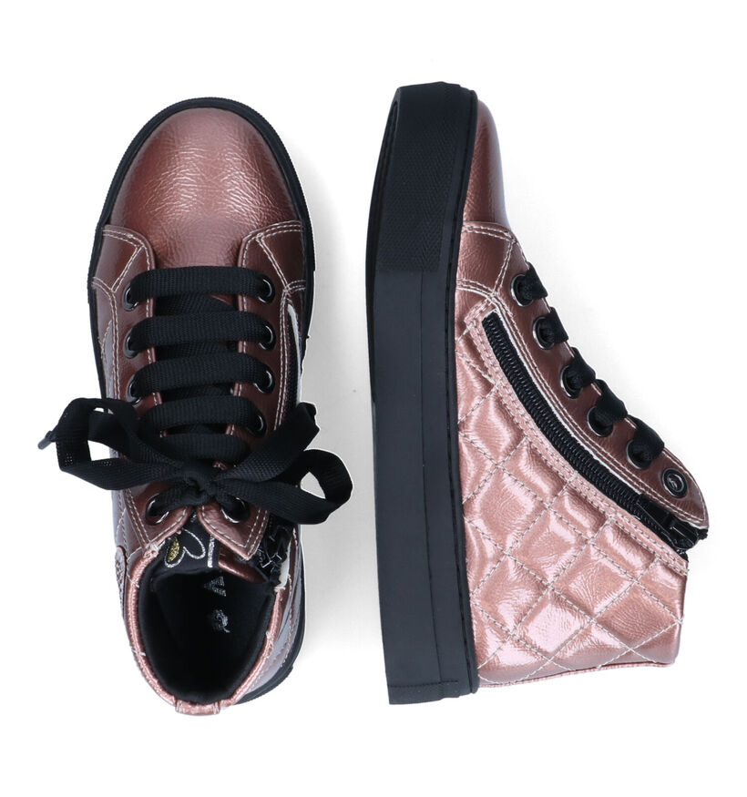 Asso Chaussures hautes en Or rose pour filles (316199)