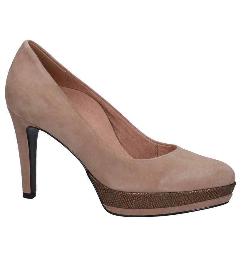 Tamaris Heart & Sole Escarpins en Noir en cuir verni (226755)