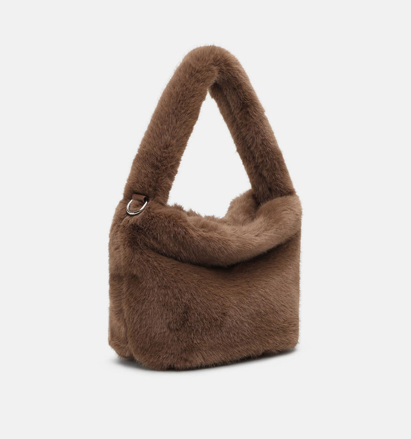 Emily & Noah Grasse Rue 09 Donkerbruine Schoudertas voor dames (378883)