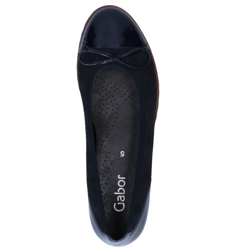 Gabor Ballerines en Noir en simili cuir (254015)