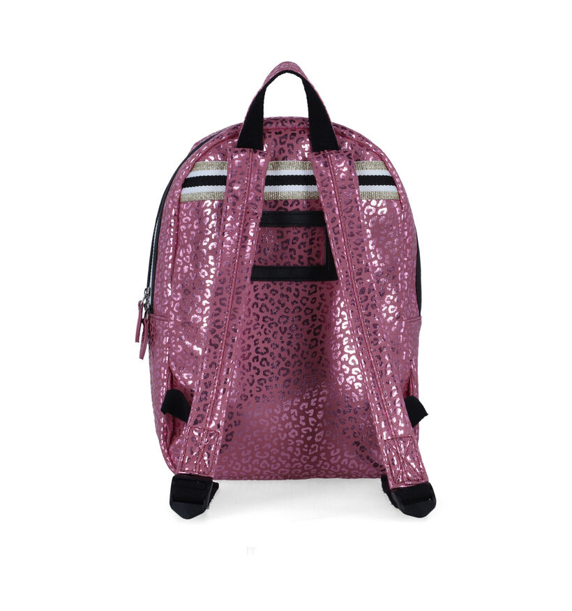 Zebra Roze Rugzak in kunstleer (328798)
