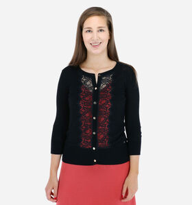 Maison Espin Zwarte Cardigan (277947)