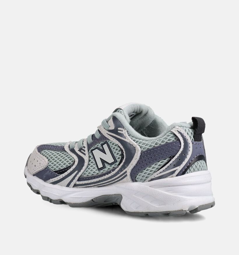 New Balance P530 Baskets basses en Gris pour gar&ccedil;ons (374097) - pour semelles orthop&eacute;diques