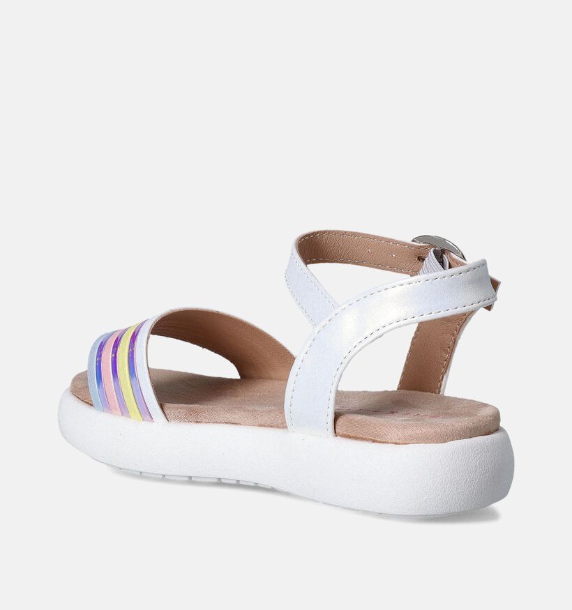 Milo & Mila Sandales en Blanc pour filles (356701)