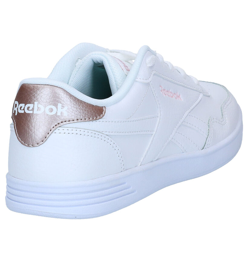 Reebok Royal Techque Baskets en Blanc en simili cuir (293480)