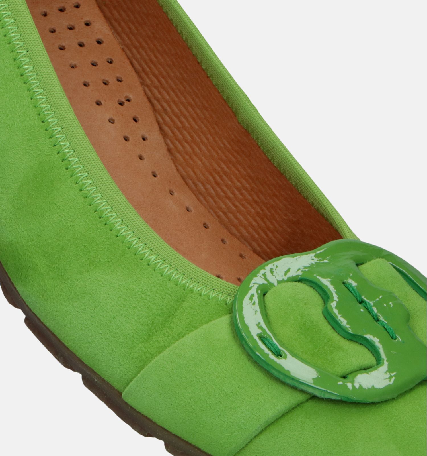 Gabor Hovercraft Groene Ballerina's | Dames Lage schoenen | Online op  TORFS.BE