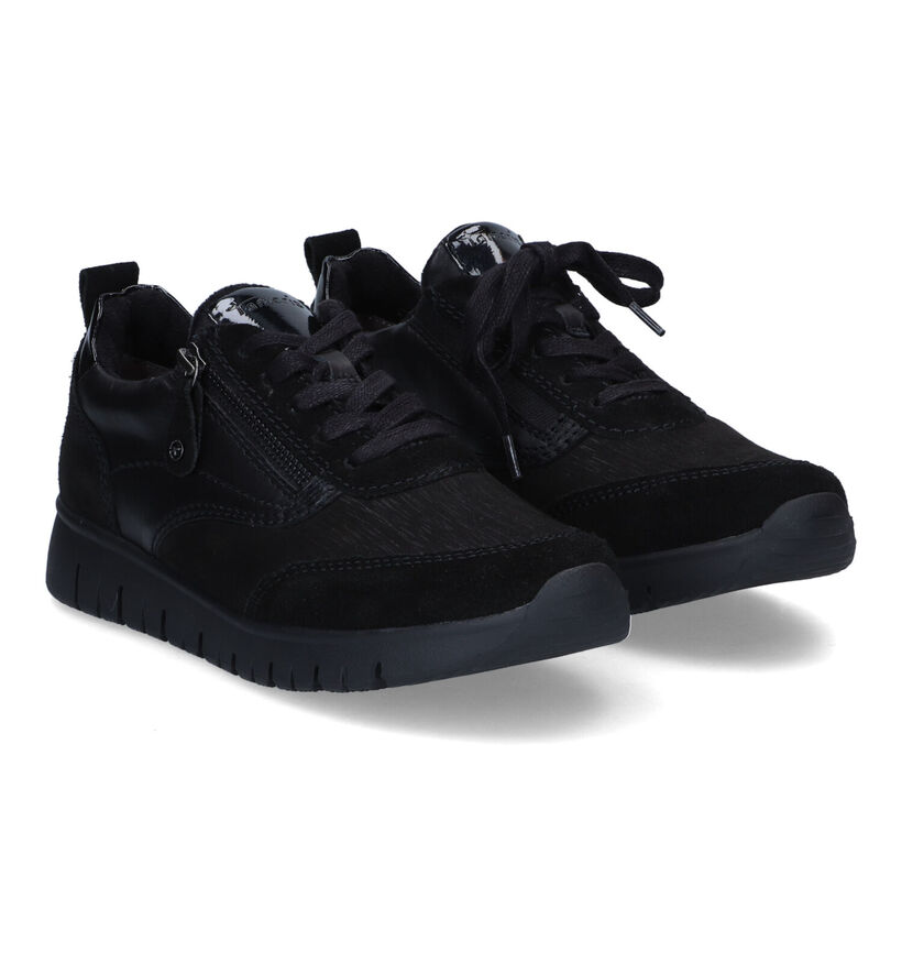 Tamaris Comfort Baskets casual en Noir en simili cuir (317966)