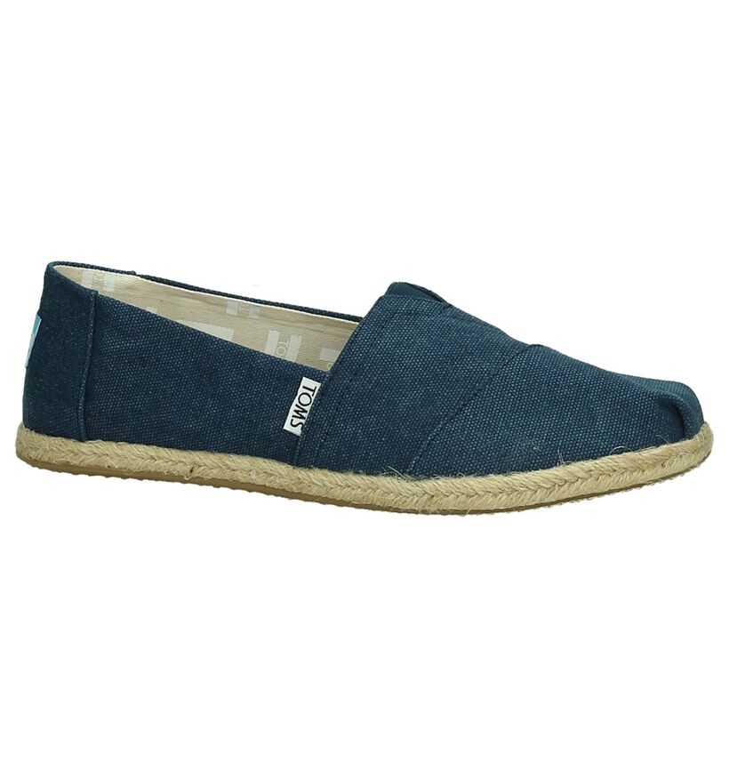 Toms Alpargata  Espadrilles en Gris en textile (269359)