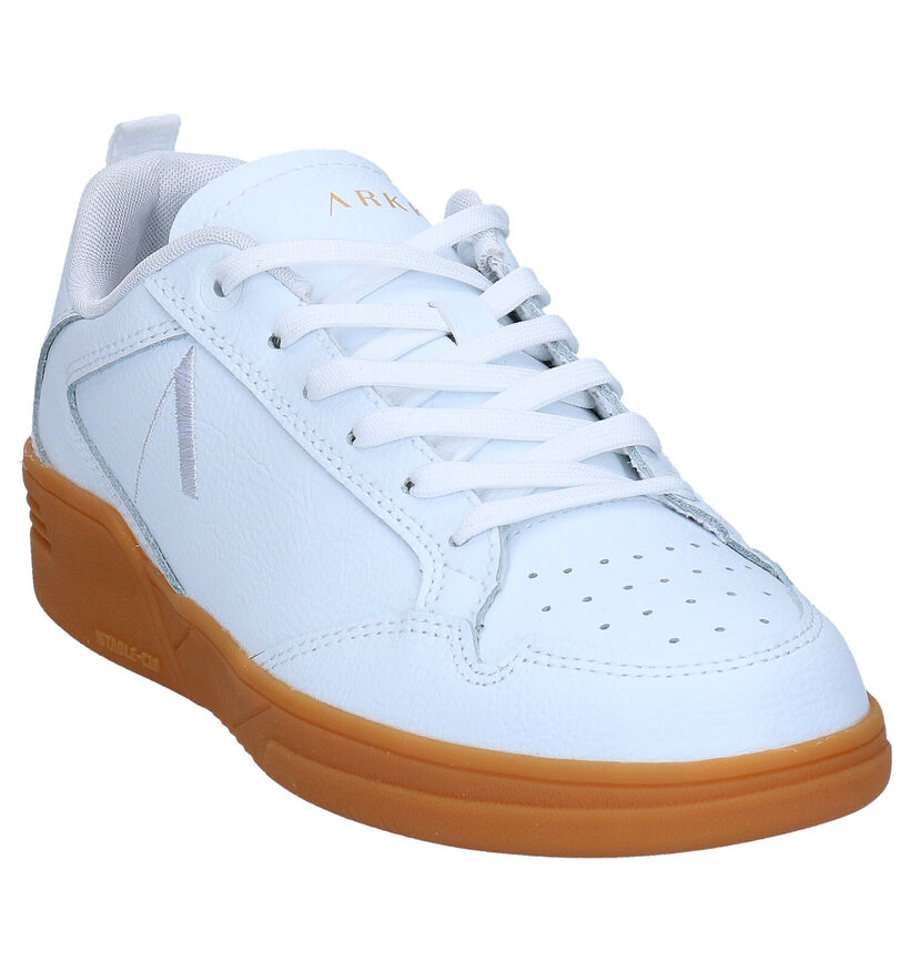 Arkk Visuklass Witte Sneakers in kunstleer (279274)