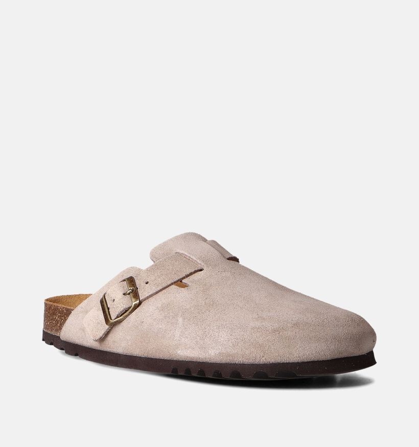 Scholl Olivier New Nu-pieds casual en Beige pour hommes (357580)