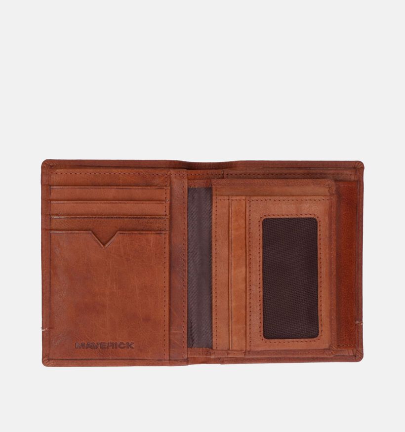 Maverick Portefeuille en Cognac pour hommes (365802)