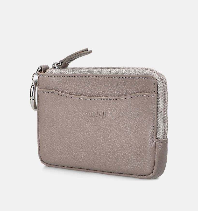 Euro-Leather Taupe Portemonnee voor dames (381382)