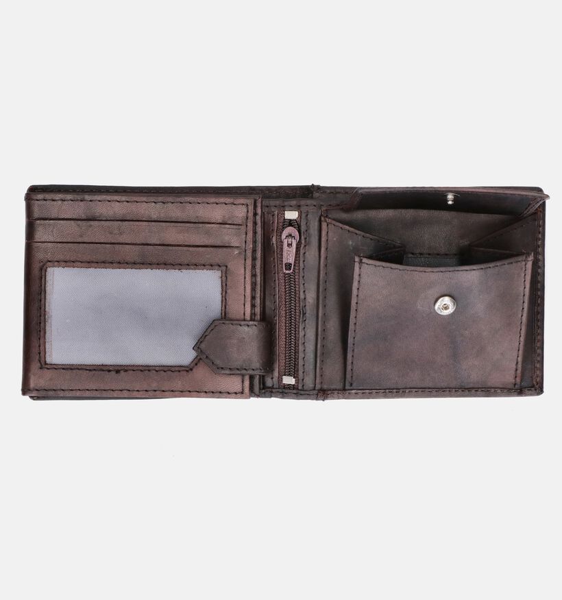 Euro-Leather Bruine Portemonnee voor heren (365215)