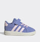 adidas Grand Court 00s Blauwe/Roze Sneakers voor meisjes (365404) - geschikt voor steunzolen