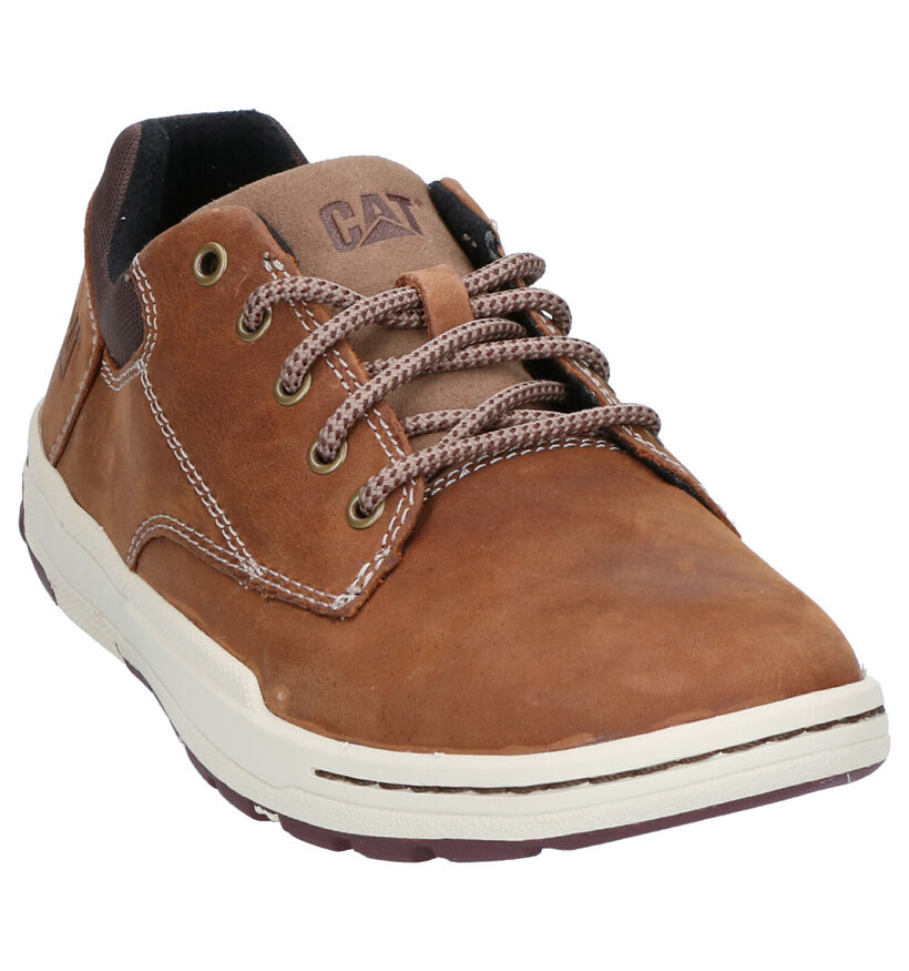 Caterpillar Colfax Chaussures à lacets en Brun en textile (266928)