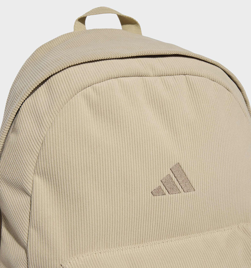 adidas Essentials Corduroy Beige Rugzak voor dames, heren, meisjes, jongens (385959)