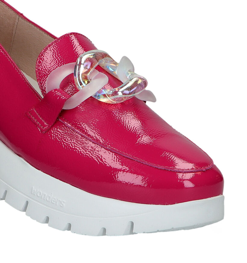 Wonders Chaussures à enfiler en Rose fuchsia pour femmes (324752) - pour semelles orthopédiques