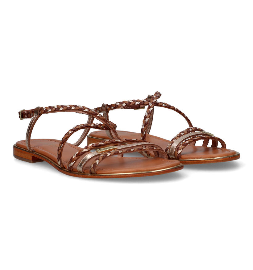 Les Tropeziennes Homage Sandales en Or pour femmes (341414)