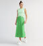 Millenium Groene Satijnen Rok voor dames (330398)